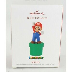 Hallmark 2019 Keepsake Ornament Super‎ Mario Series MARIO Nintendo Brand New